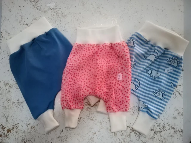 Bequeme Baby- & Kleinkind-Pumphose mit Mitwachs-Bündchen | Renate Wurzer