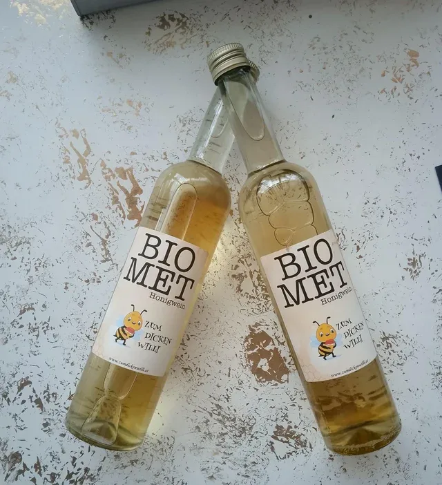Bio Honigwein / Met – 0,5l Flasche | Zum dicken Willi