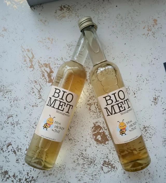Bio Honigwein / Met – 0,5l Flasche | Zum dicken Willi