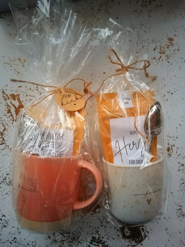 Geschenkset Häferl & Trinkflasche | KreativVeredelung