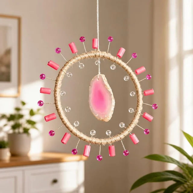 Sonnenfänger „Pink Magic“ Ring | s’Hütterl (Elke Berger)